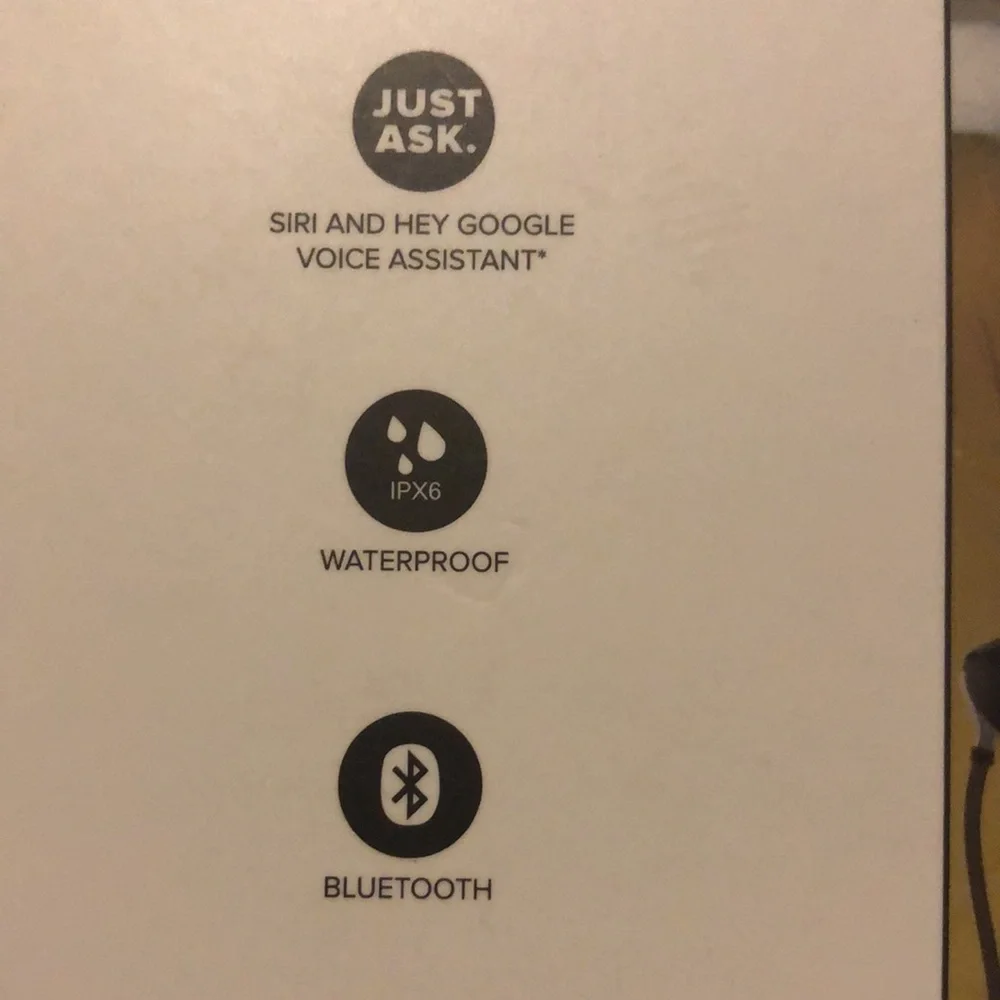 Earphones: NIB Altec Lansing Waterproof Sport Bluetooth In-Ear Earphones